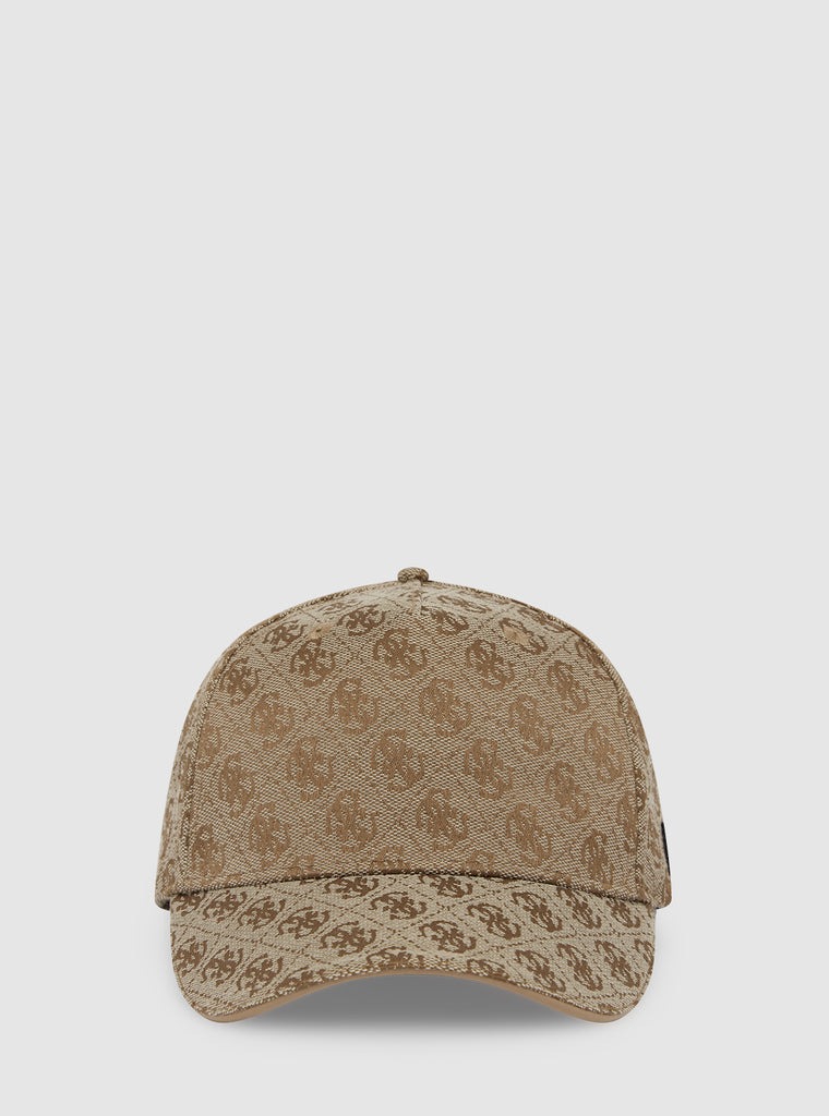 Beige Logo Milano Baseball Cap GUESS