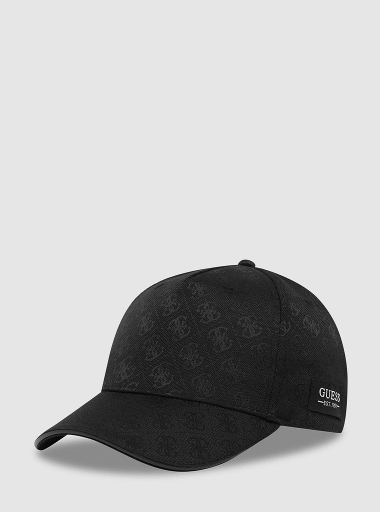Black Logo Milano Baseball Cap GUESS