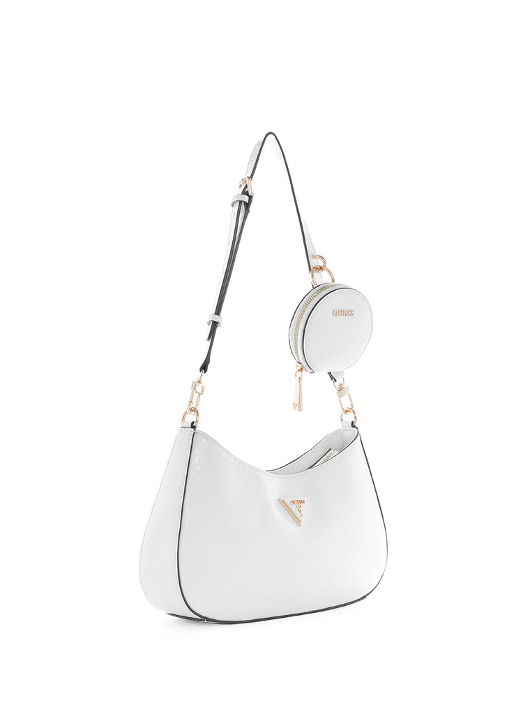 White Alexie Shoulder Bag GUESS