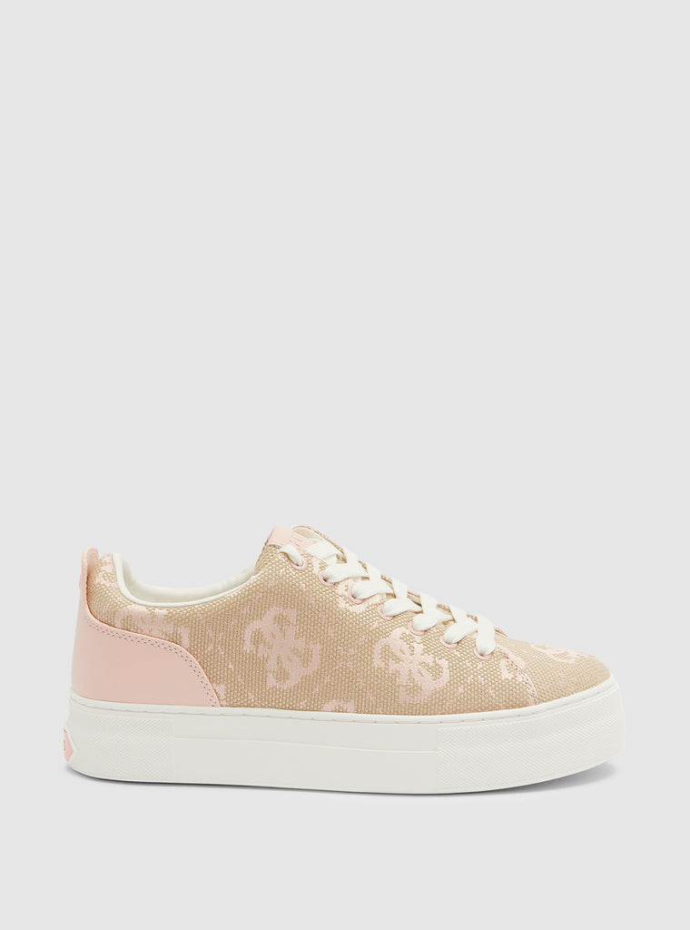 guess pink sneakers