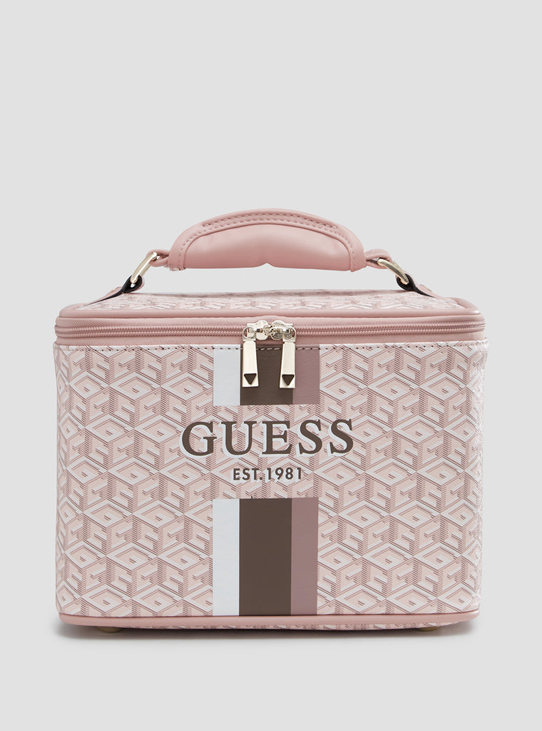 Rose Logo Wilder Beauty Case GUESS