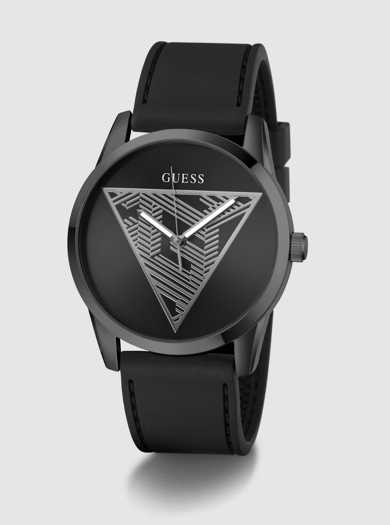 Black Clark Dial Watch GUESS