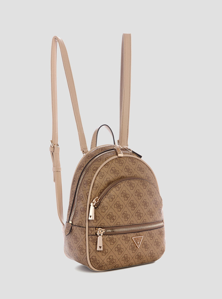 Brown Logo Manhattan Backpack
