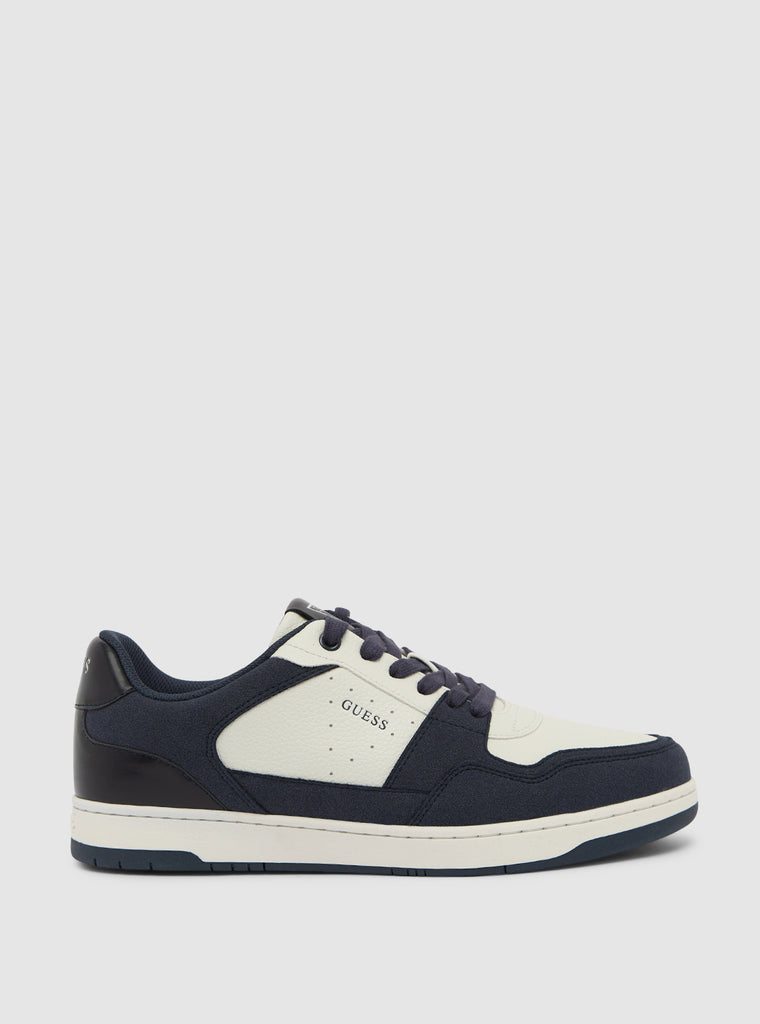 Guess Sneaker Tambix Uomo, Navy/Crema 030, 41.5 EU