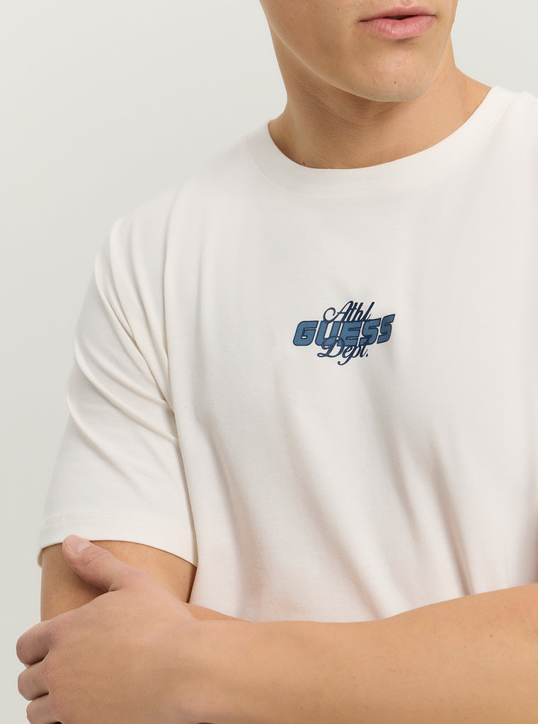 Guess White Cotton T-Shirt main image 0