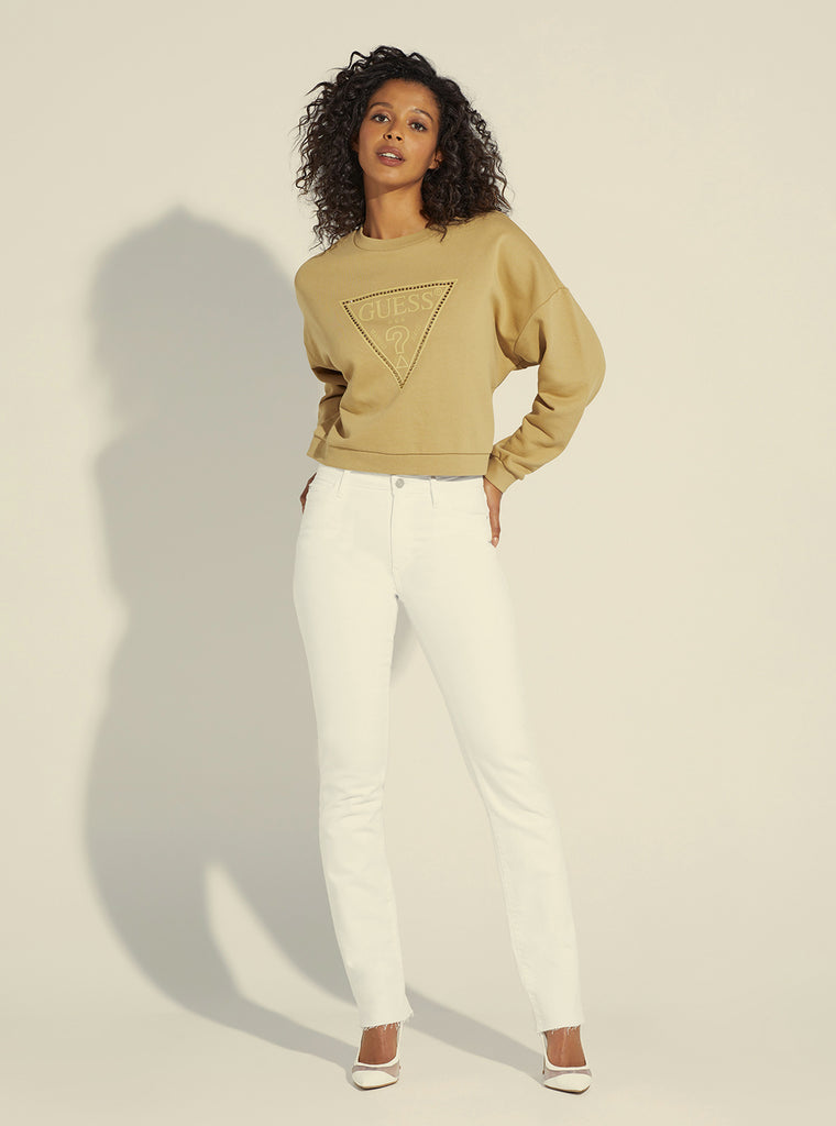 Guess clearance cropped jumper