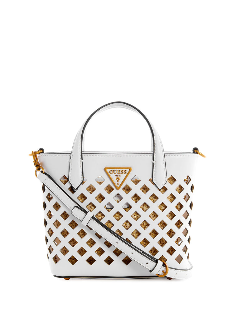 Guess Picnic Mini Tote Bag For Women, Pale Aqua : Buy Online at