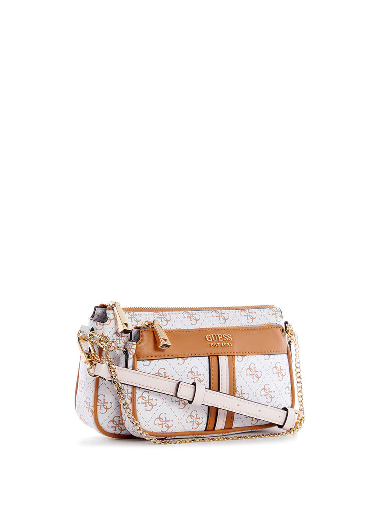 White Multi Kasinta Crossbody Bag GUESS