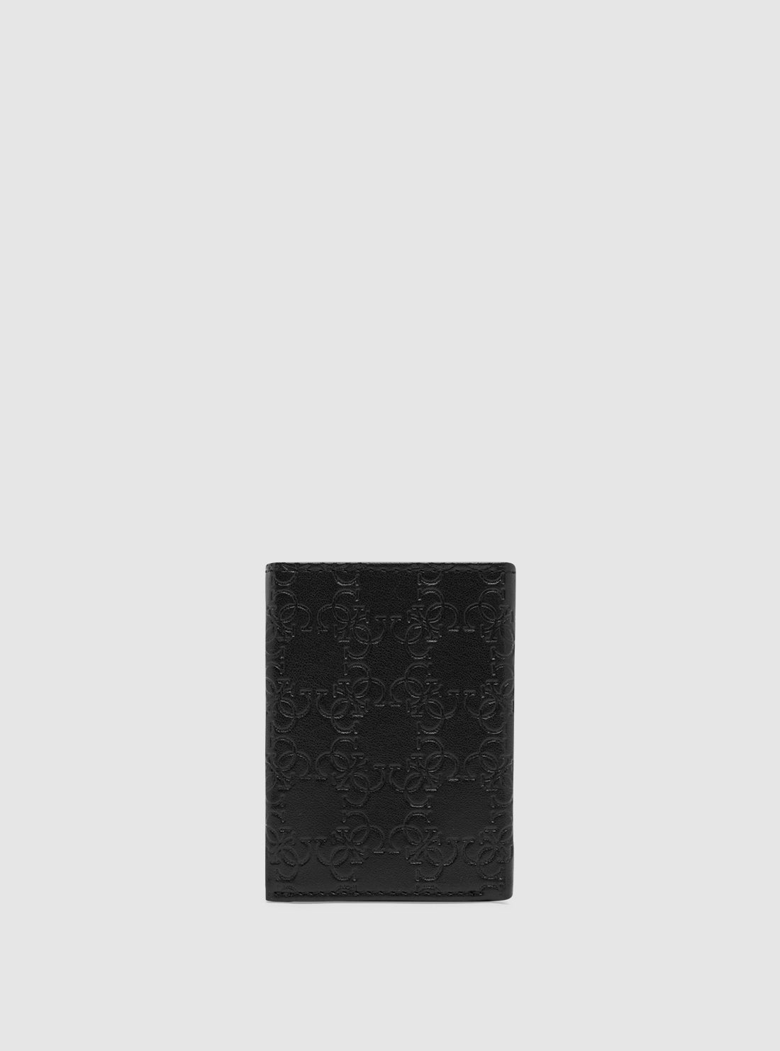 GUESS Mens Wallet Black Gandy Trifold Wallet 31GOE11002 Back View