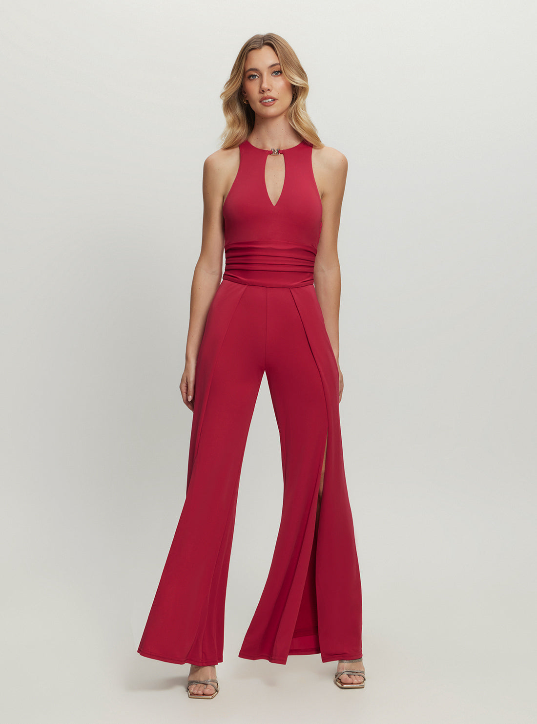 Kiki jumpsuit red on sale