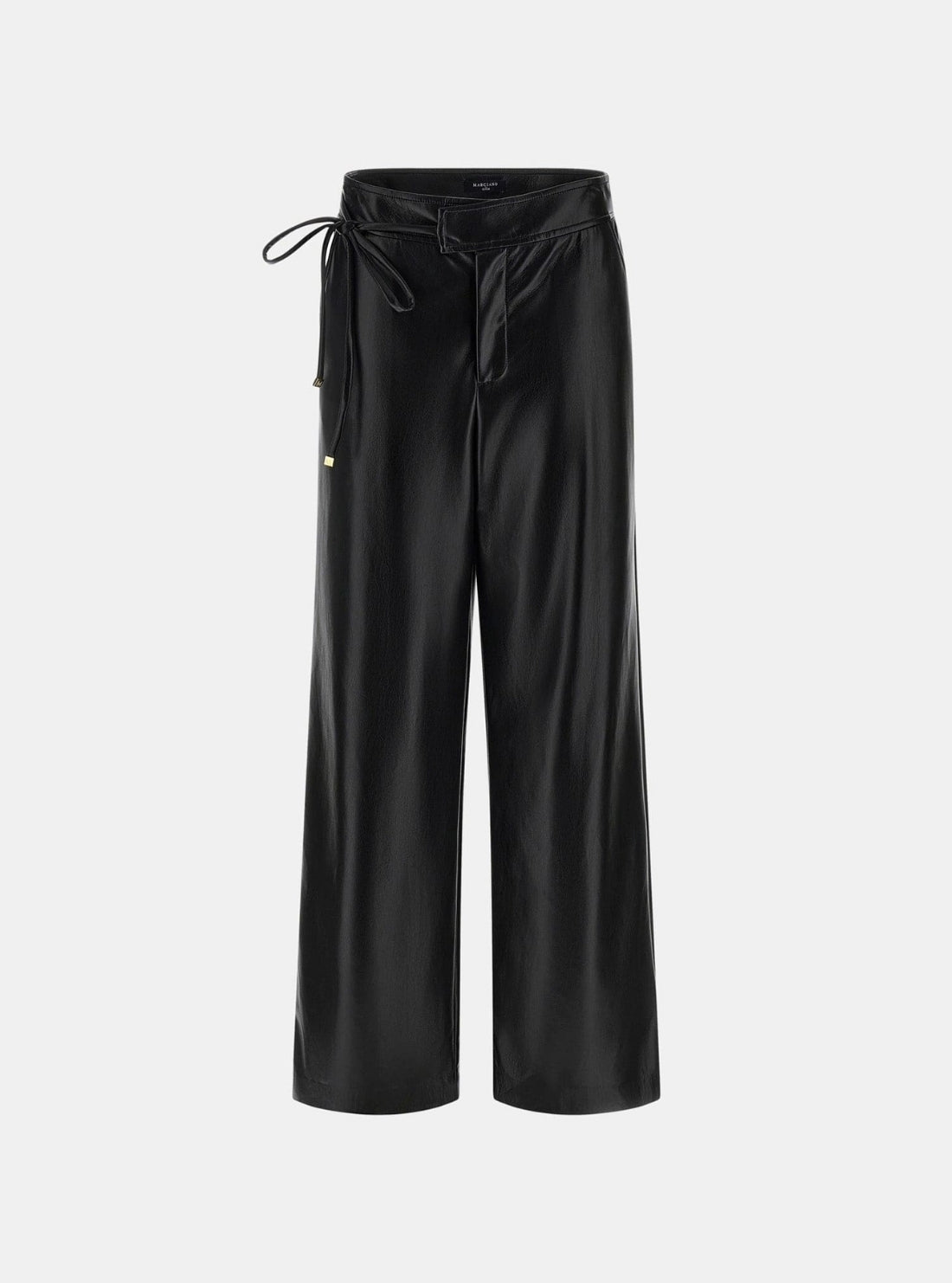 GUESS Marciano Black Gladys Wide-Leg Pant 5BGB087389A Flatlay