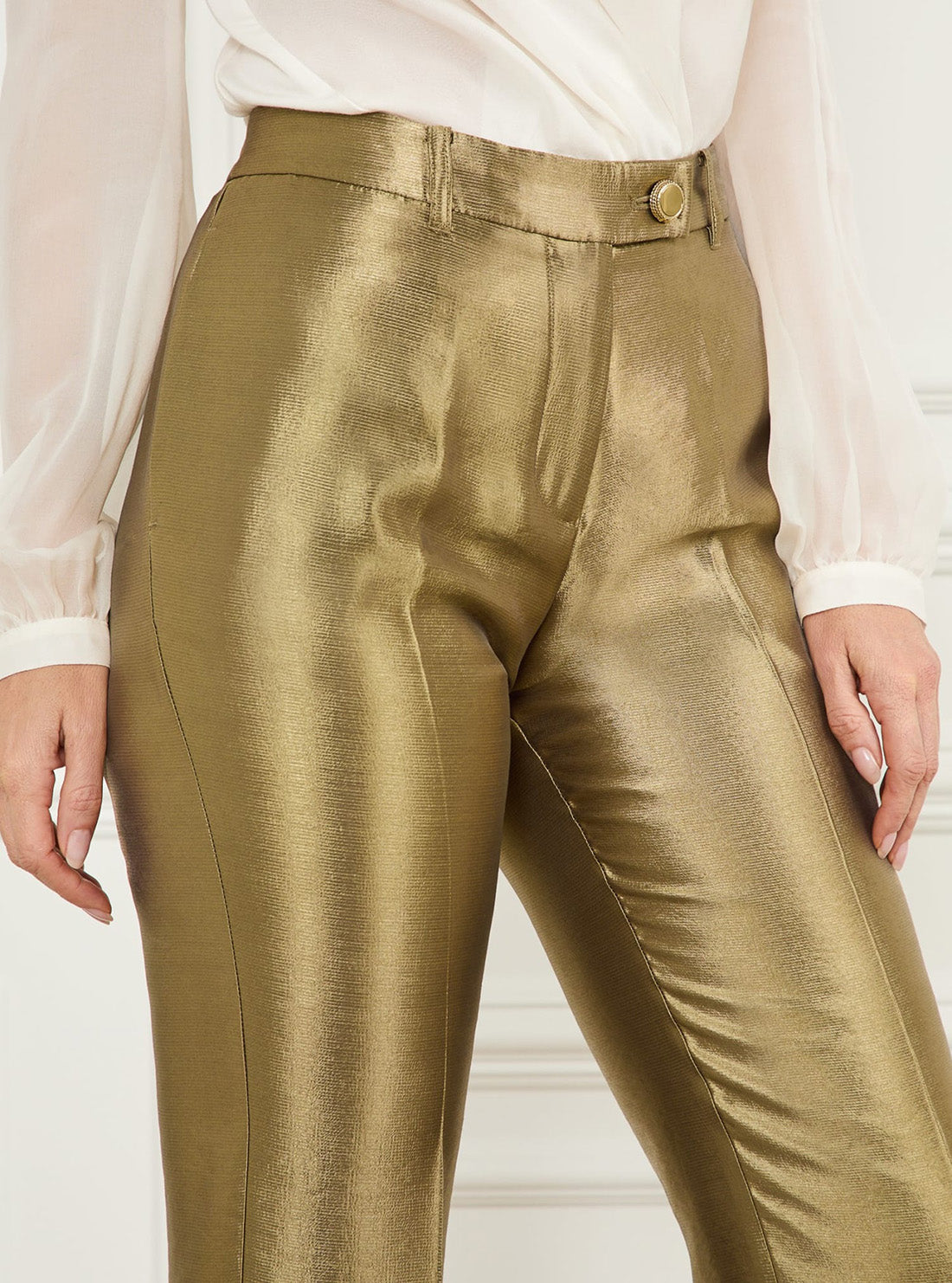 GUESS Marciano Gold Milla Pant 5GGB187312A Detail View