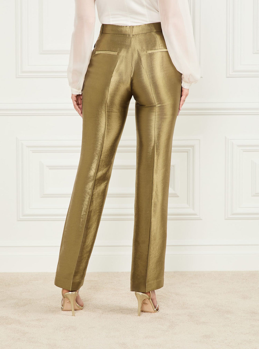 GUESS Marciano Gold Milla Pant 5GGB187312A Back View