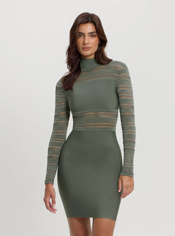Marciano Dani Bandage Mini Dress