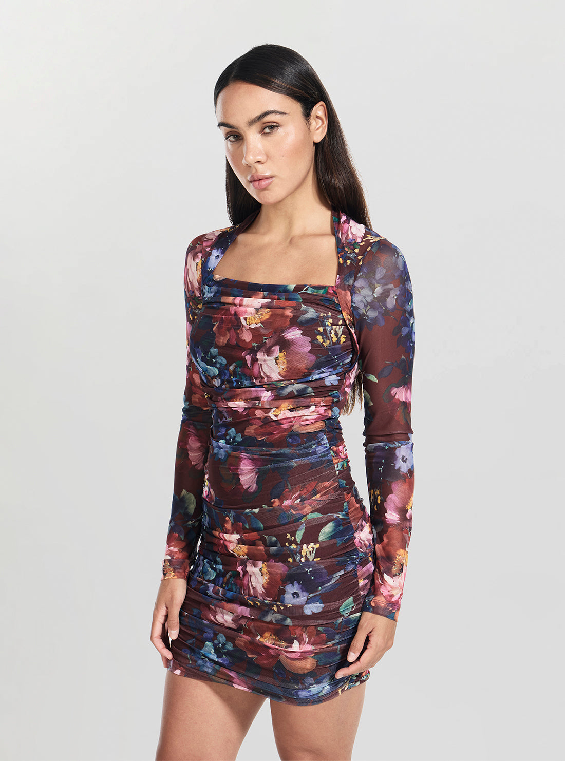 bernadette mini dress Eco Bloom Print Bernadette Mini Dress