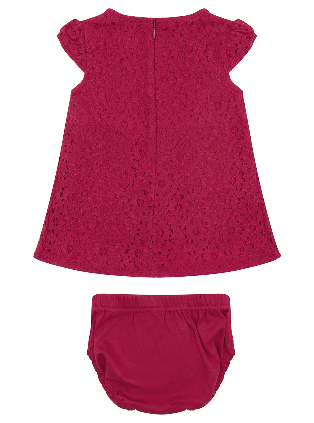 Red Dress and Panty Set (0-18M)