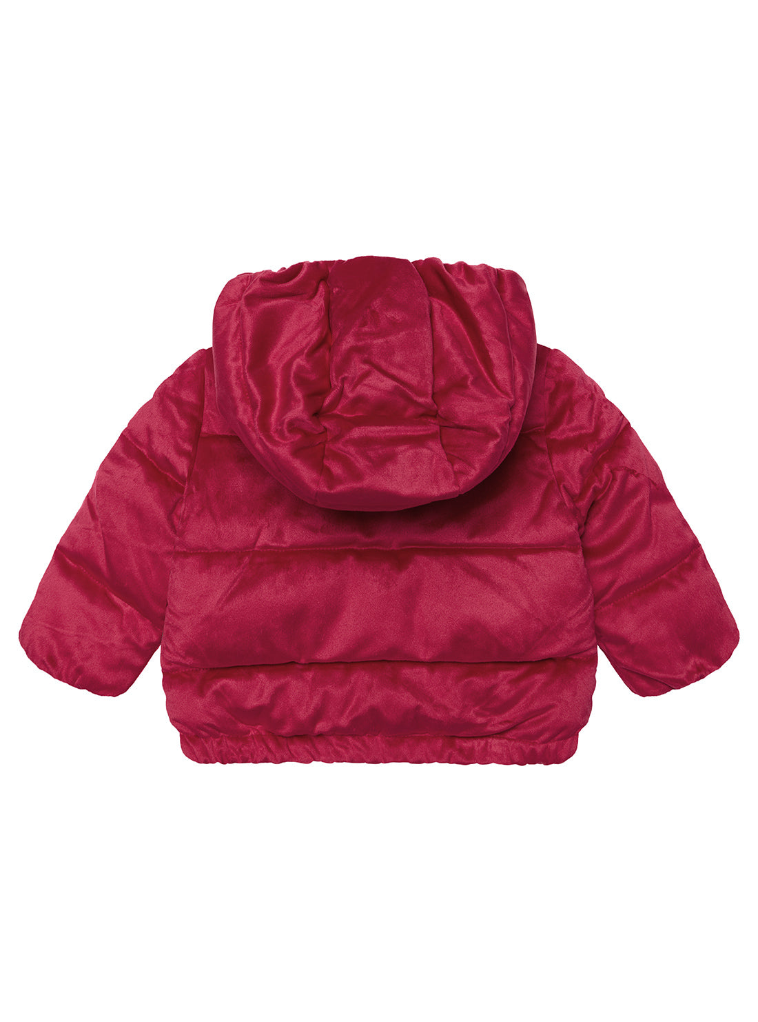 Red Long Sleeve Padded Jacket (0–18m)