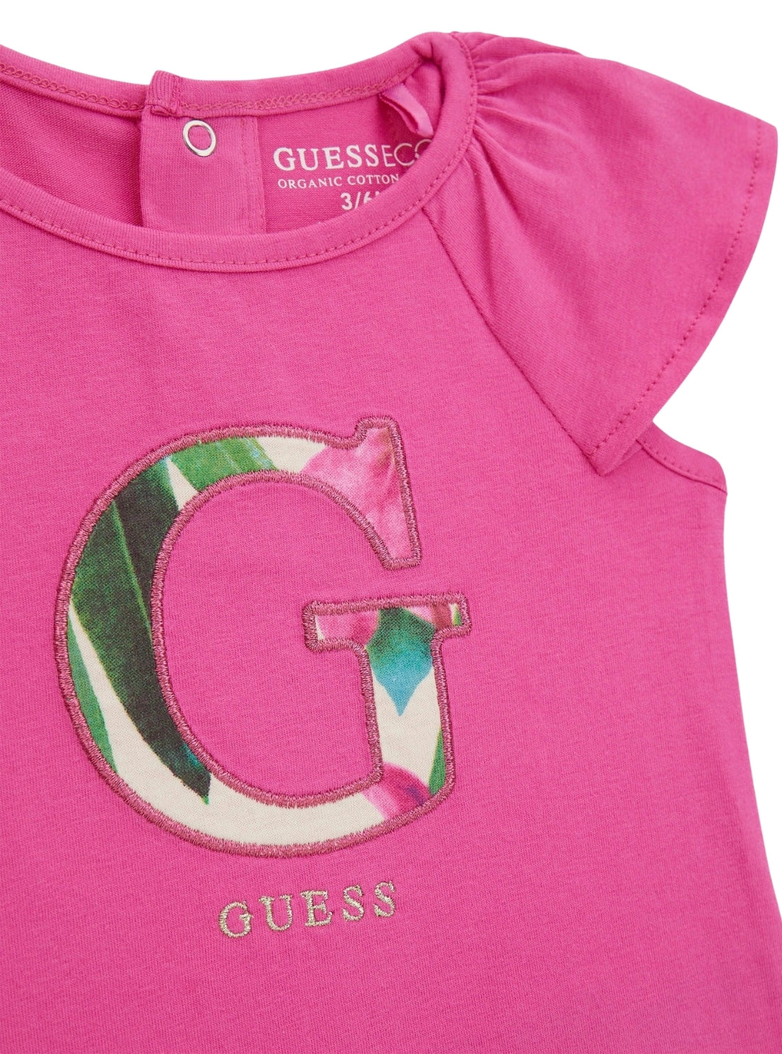 GUESS Kids Eco Pink Multi Set T-Shirt and Leggings (3-24m) A5GG11K6YW4 Detail View