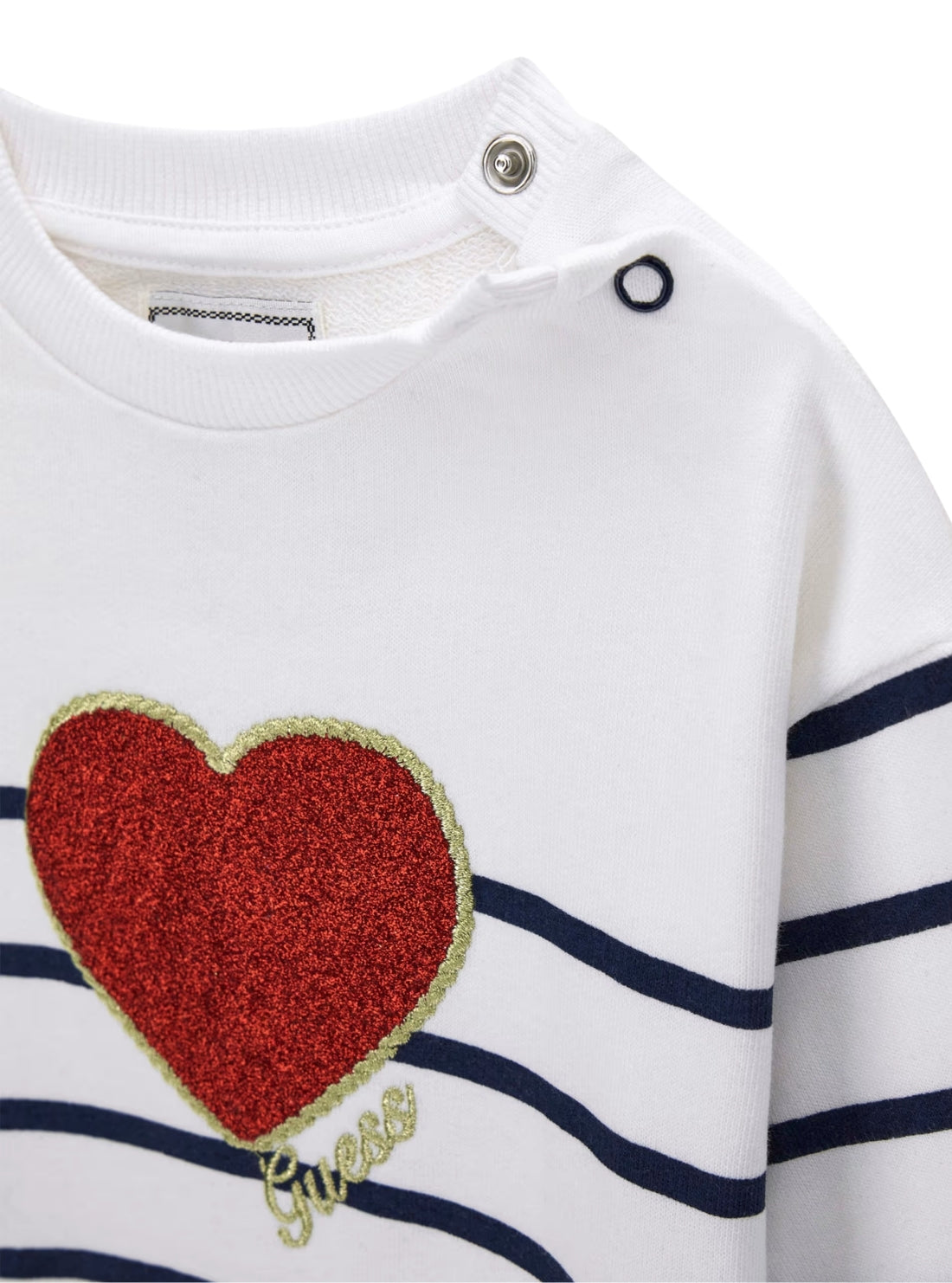 GUESS Kids White Active Top and Pants Set (0-18m) A6RG06KA6R4 Detail View