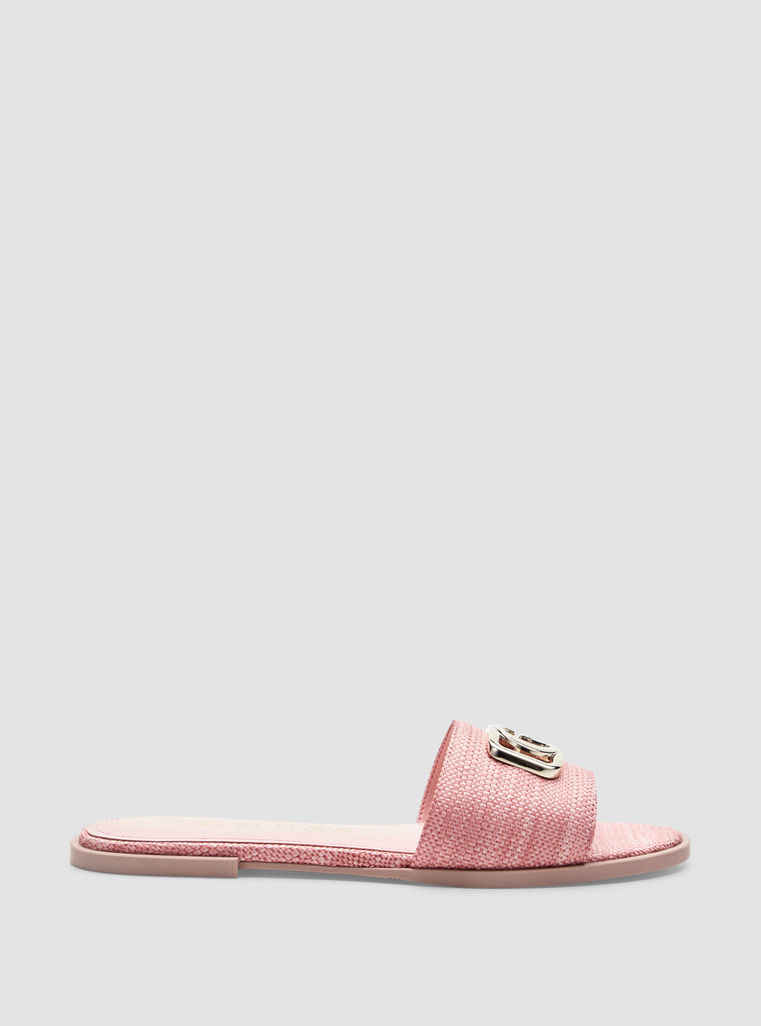 GUESS Womens Pink Adrinna Slides ADRINNA Side View