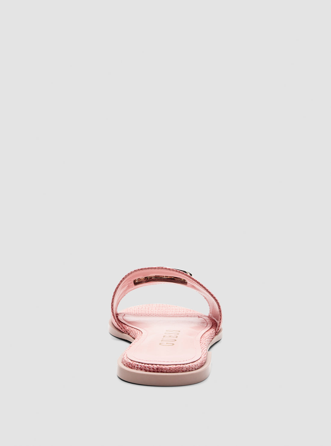 GUESS Womens Pink Adrinna Slides ADRINNA Back View