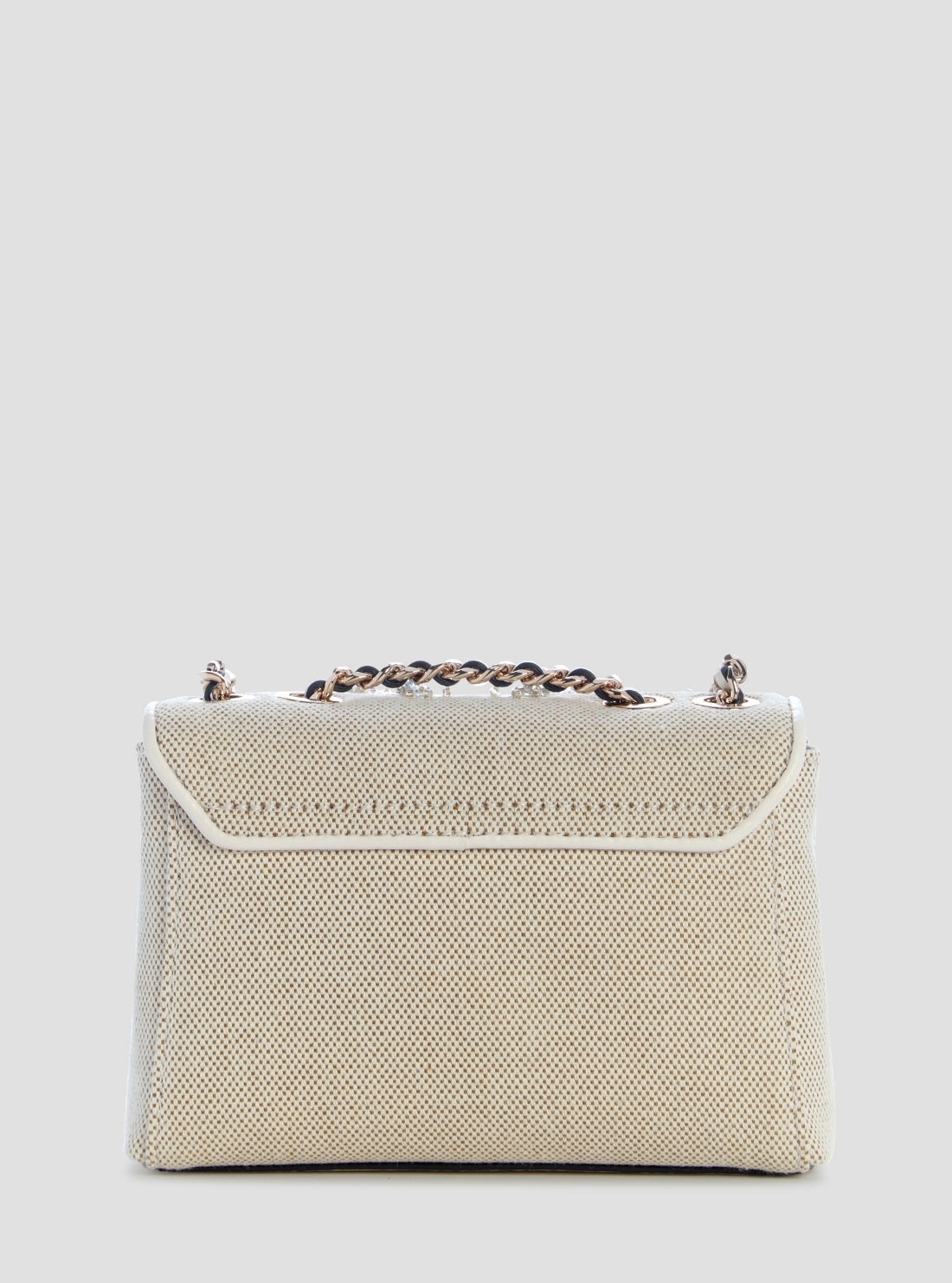 Beige Floral Giully Mini Convertible Flap Bag