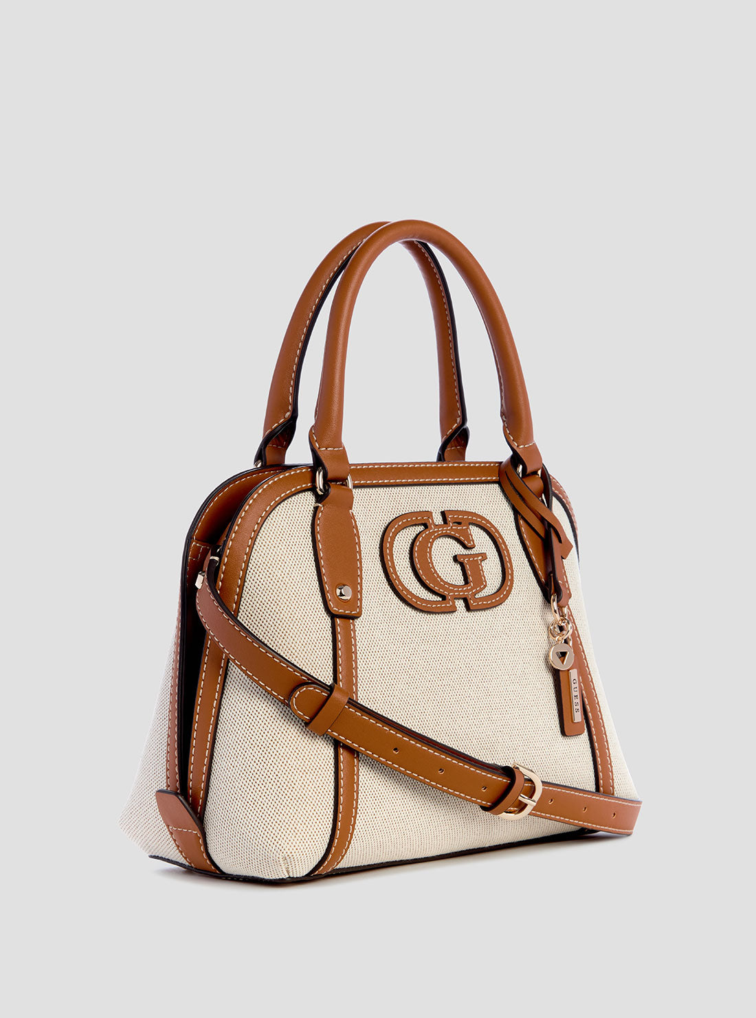 Natural Brown Sebina Satchel Bag