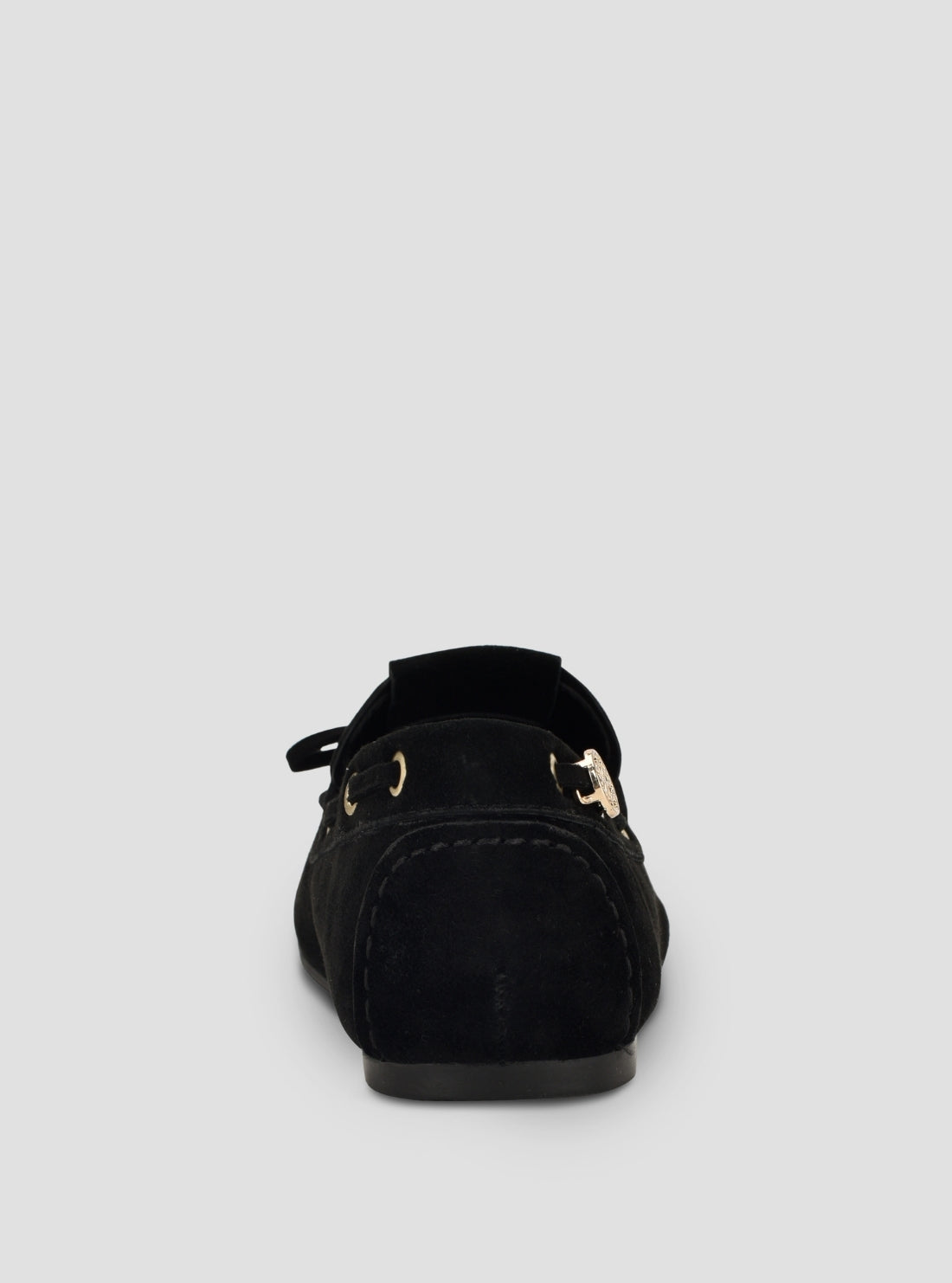 GUESS Footwear Black Aisha Loafers AISHA Back View