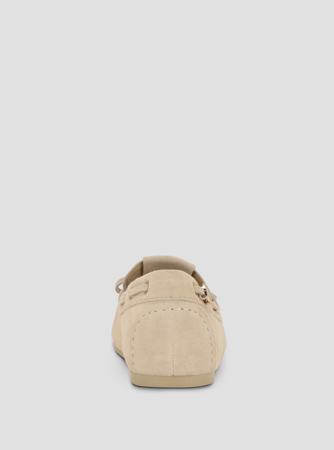 GUESS Womens Light Natural Aisha Loafers AISHA Back View