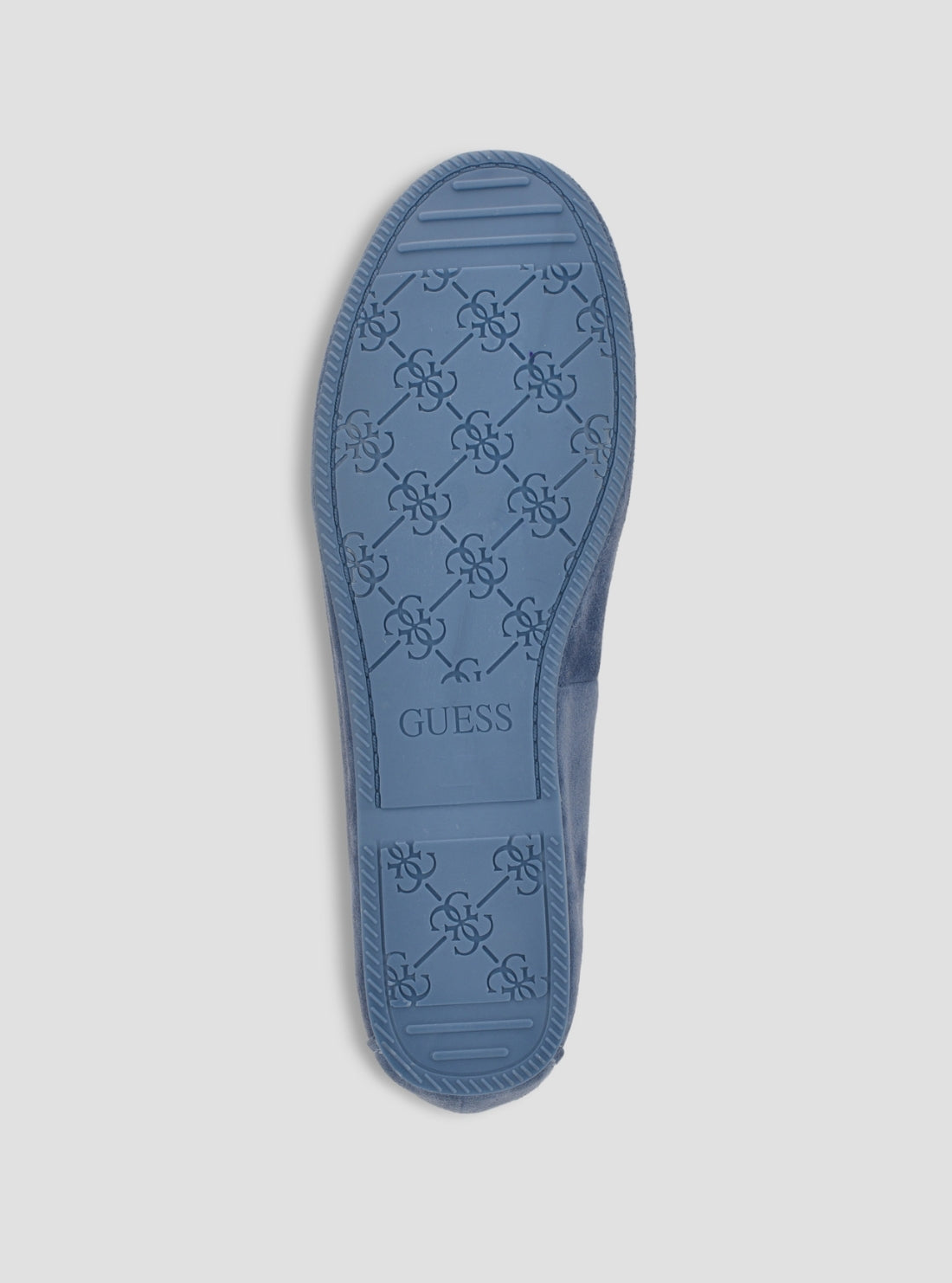 GUESS Womens Medium Blue Aisha Loafers AISHA Botton View