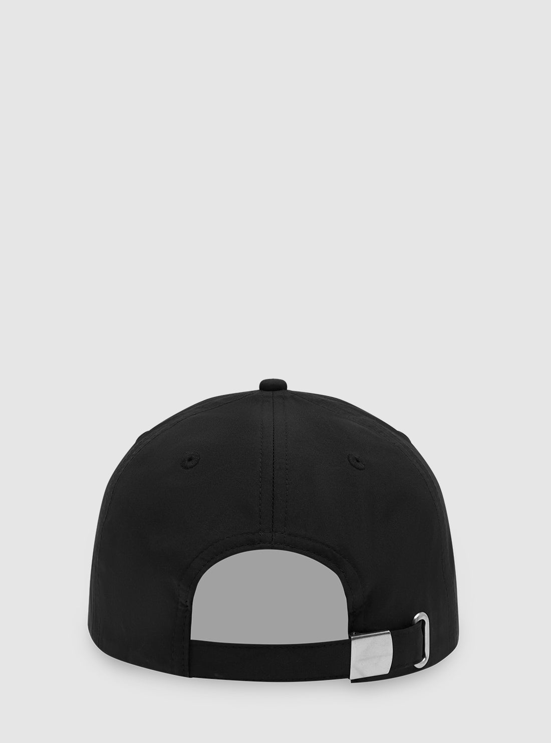 GUESS Mens Accessories Black Logo Baseball Cap AM5023POL01 Back View