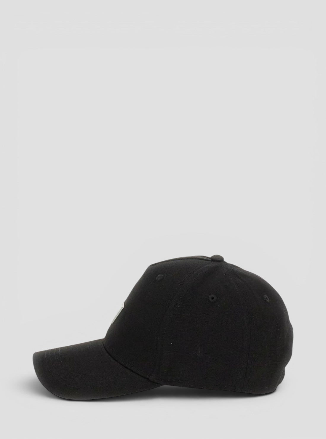 GUESS Accessories Black London Baseball Cap AM9521POL01 Side View