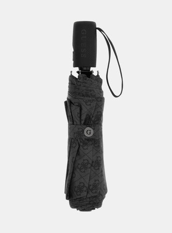 GUESS Accessories 4G Black Logo Umbrella AM9573POL01 Front View