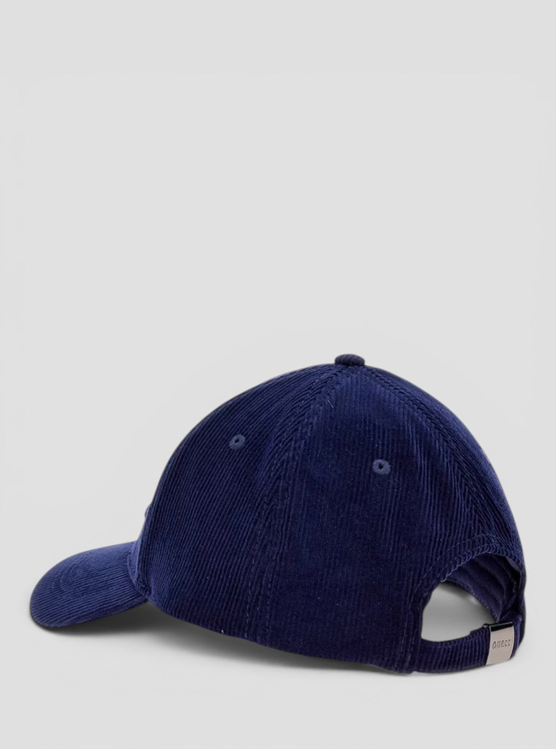 GUESS Mens Blue Warsaw Baseball Cap AM9579POL01 Back Side View