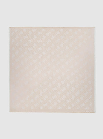 Pink Logo Noelle Kefiah Scarf