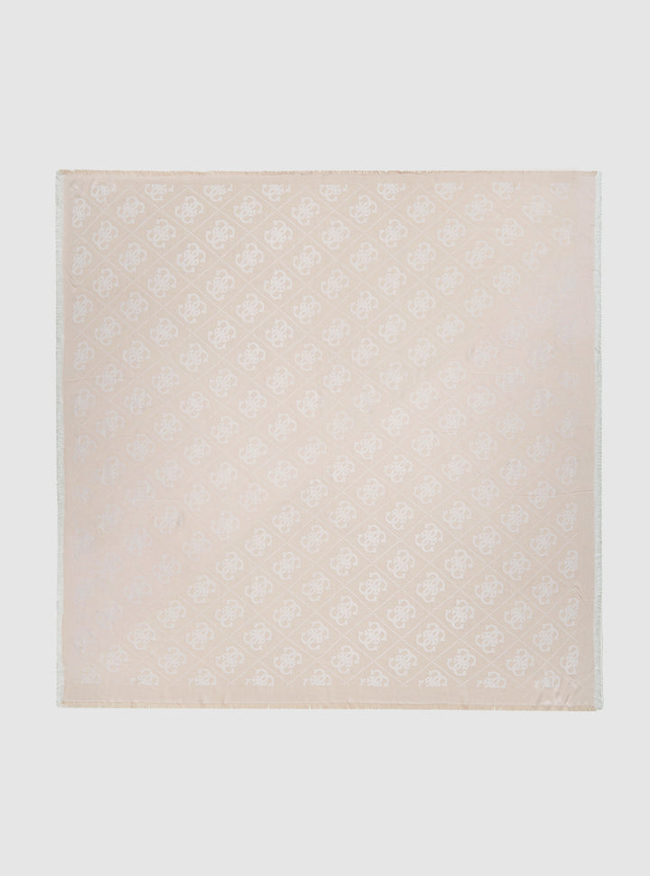 Pink Logo Noelle Kefiah Scarf