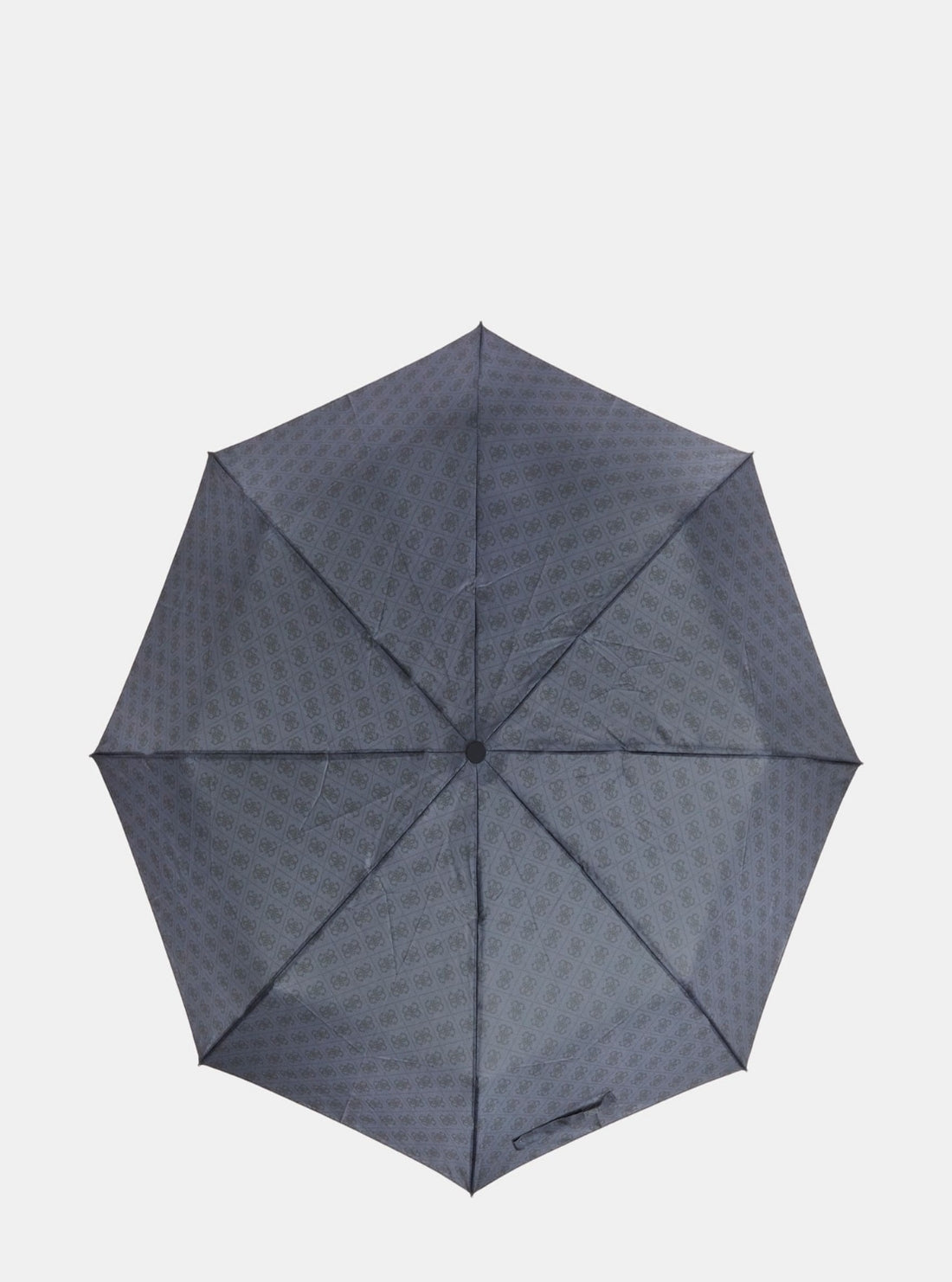 GUESS Accessories Black Logo Signature Umbrella AW5229POL01 Top View