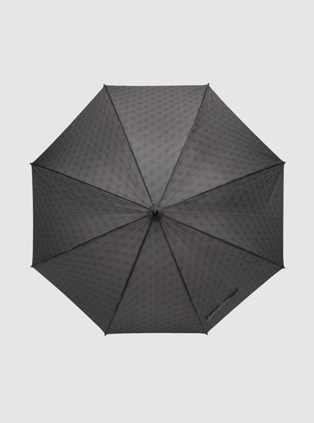 GUESS Womens Black Logo Signature Long Umbrella AW5230POL01 Front View_2