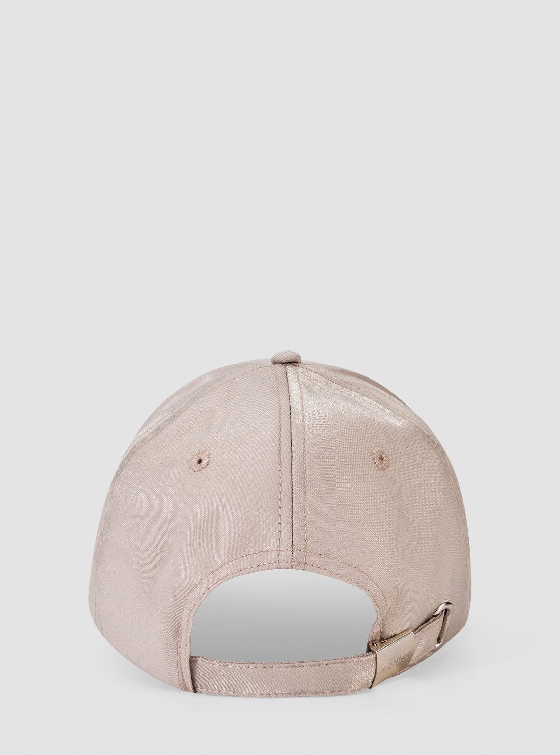 GUESS Womens Beige Baseball Cap AW5283COT0 Back View