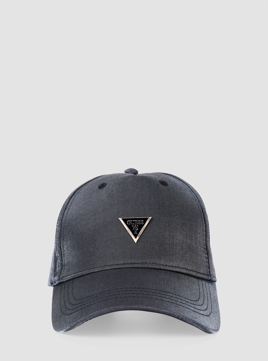 GUESS Womens Black Baseball Cap AW5283COT01 Front View