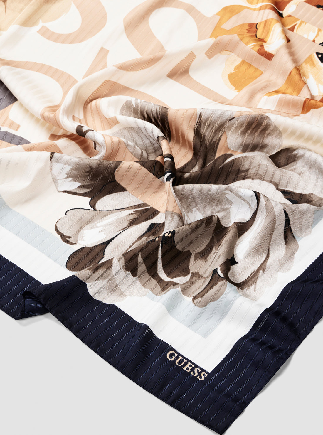 GUESS Accessories Black Multi Foulard AW5310SIL03 Detail View