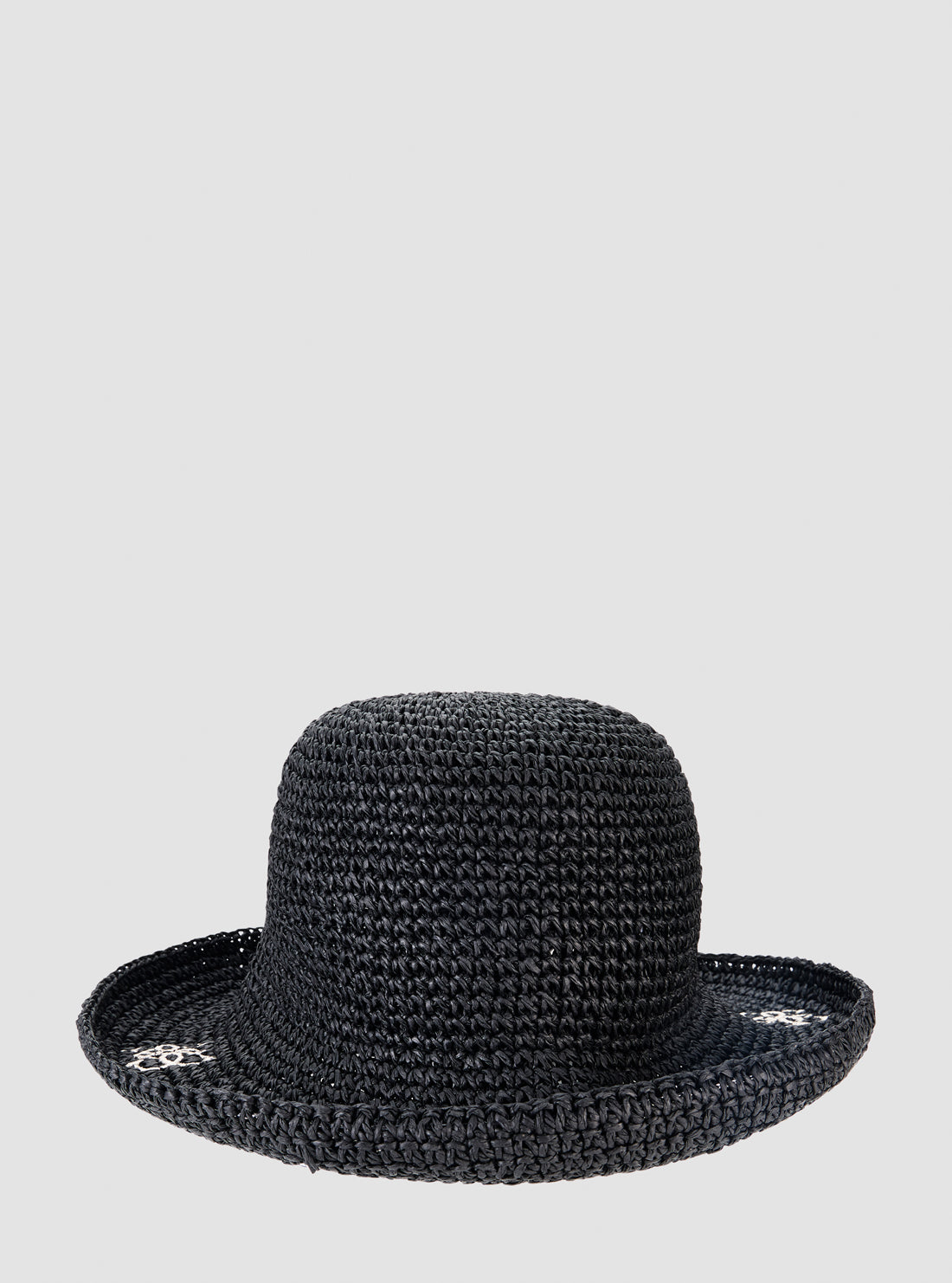 GUESS Womens Black Bucket Hat AW5319NYL01 Back View