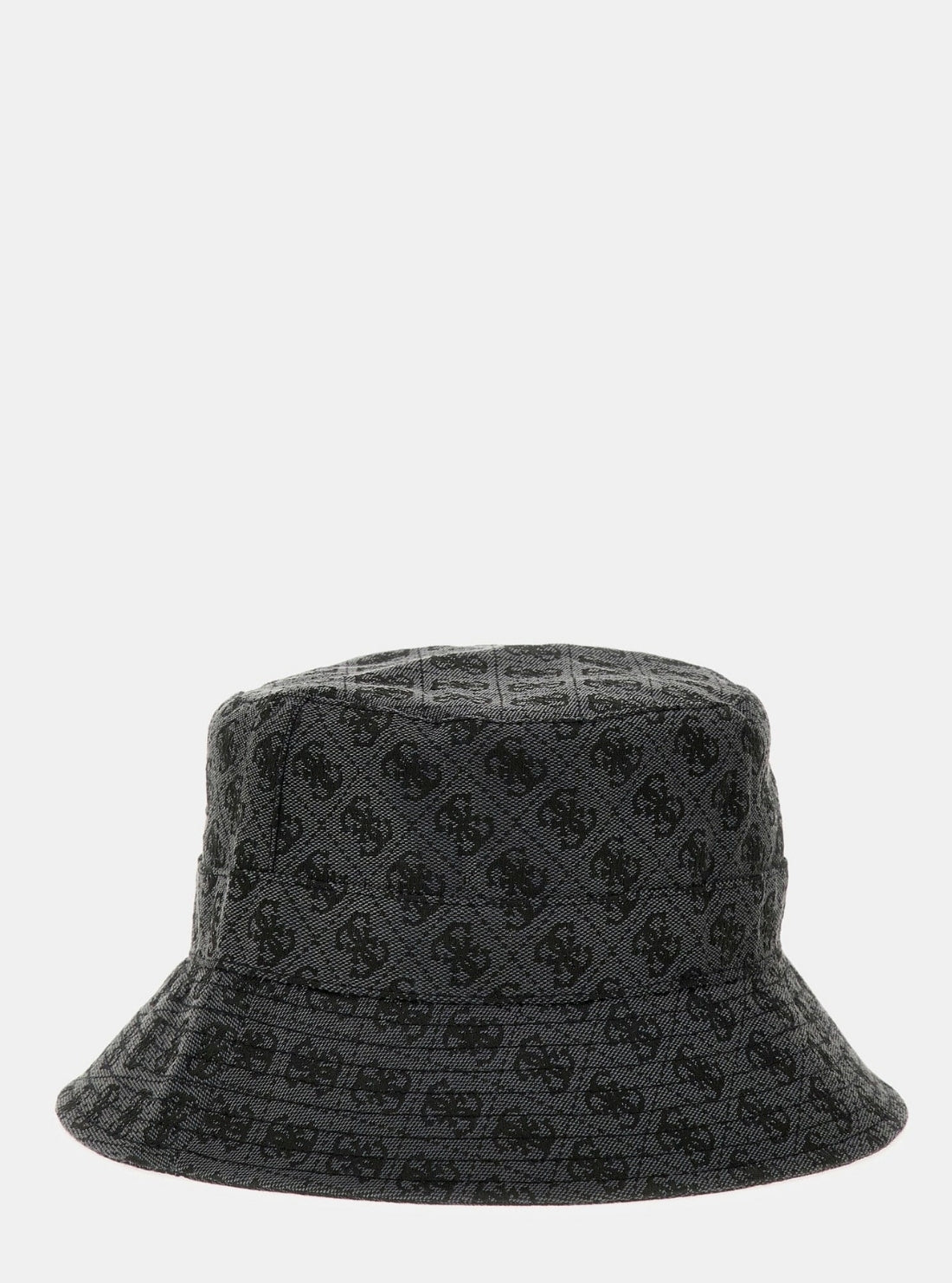GUESS Accessories Black Logo Noelle II Rain Hat AW5371POL01 Back View