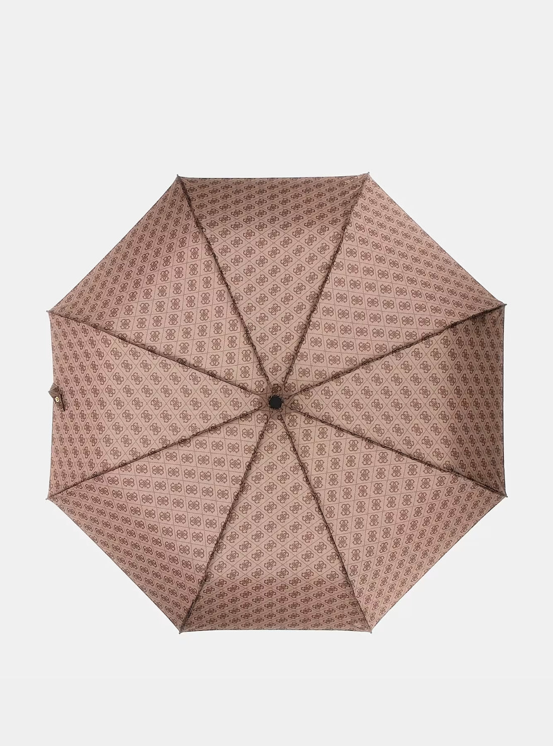GUESS Accessories 4G Brown Logo Umbrella AW5387POL01 Front View_2
