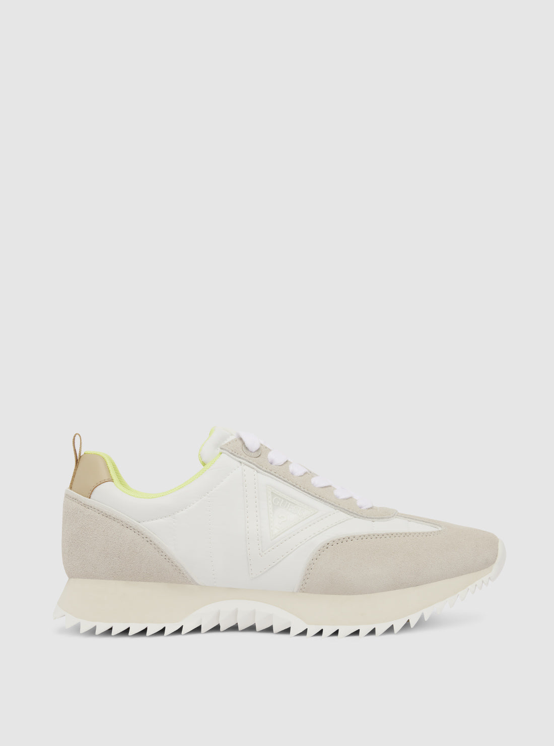 GUESS White Bail Sneakers BAIL Side View