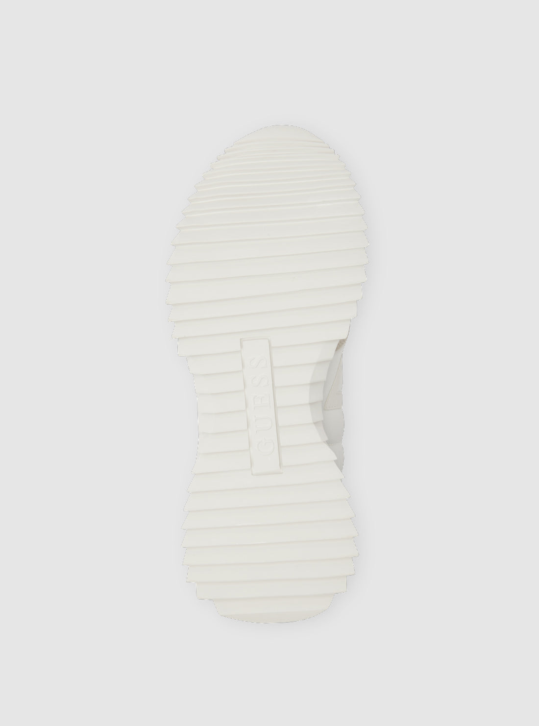 GUESS White Bail Sneakers BAIL Bottom View