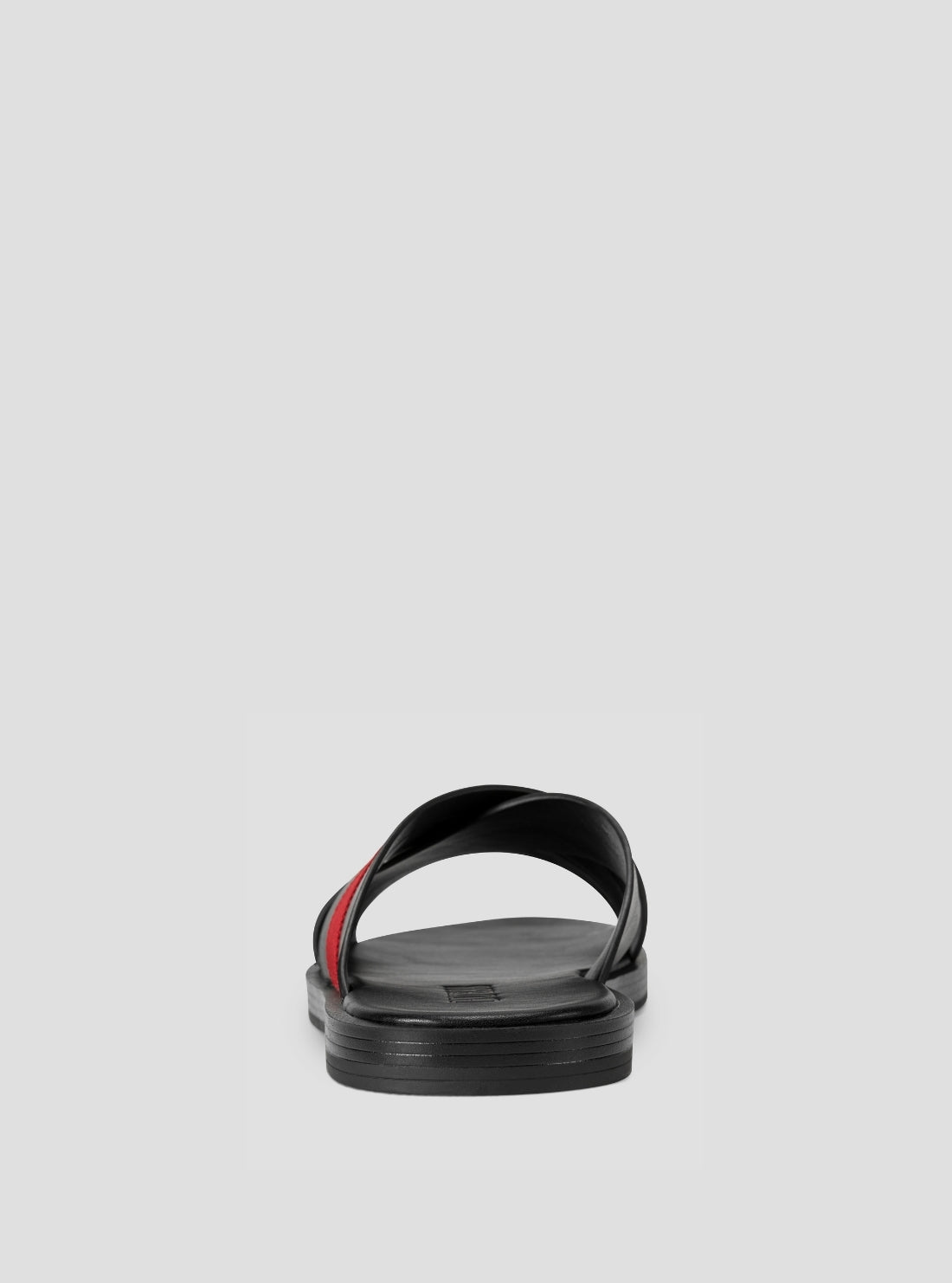 GUESS Footwear Black Banlin Sandals BANLIN Back View