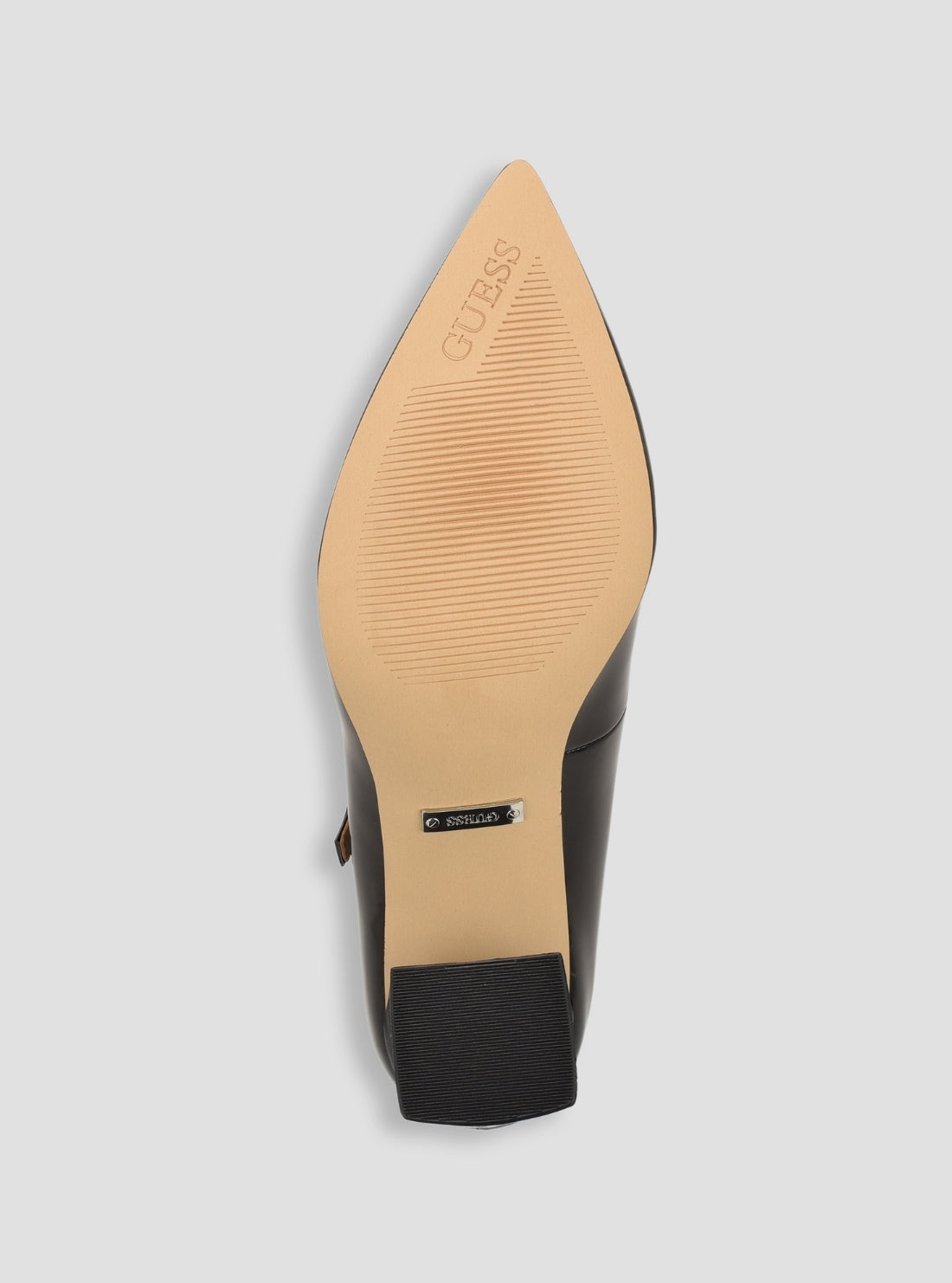 GUESS Footwear Black Barrial Pumps BARRIAL2 Bottom View