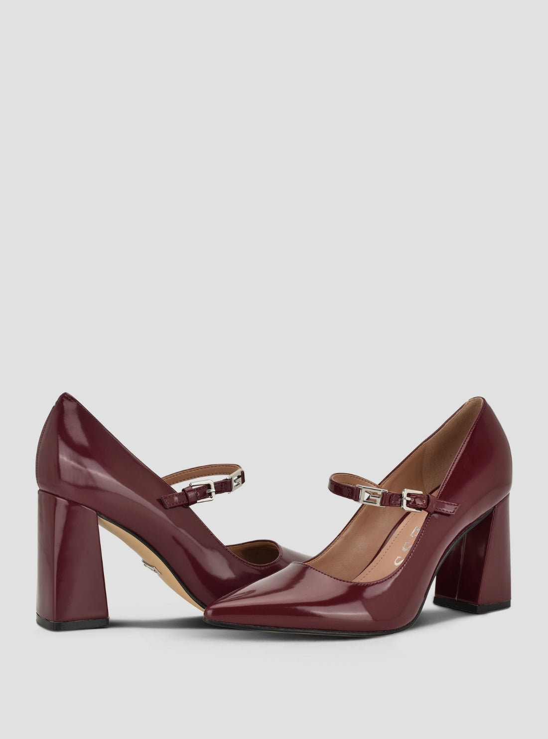 GUESS Footwear Red Barrial Pumps BARRIAL2 Front Side View
