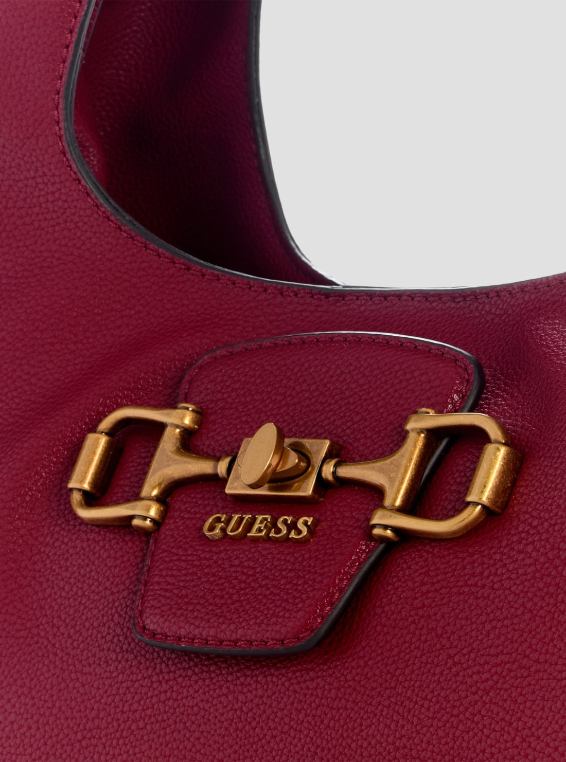 GUESS Womens Red Sunset Small Hobo Bag BB231401 Detail View2